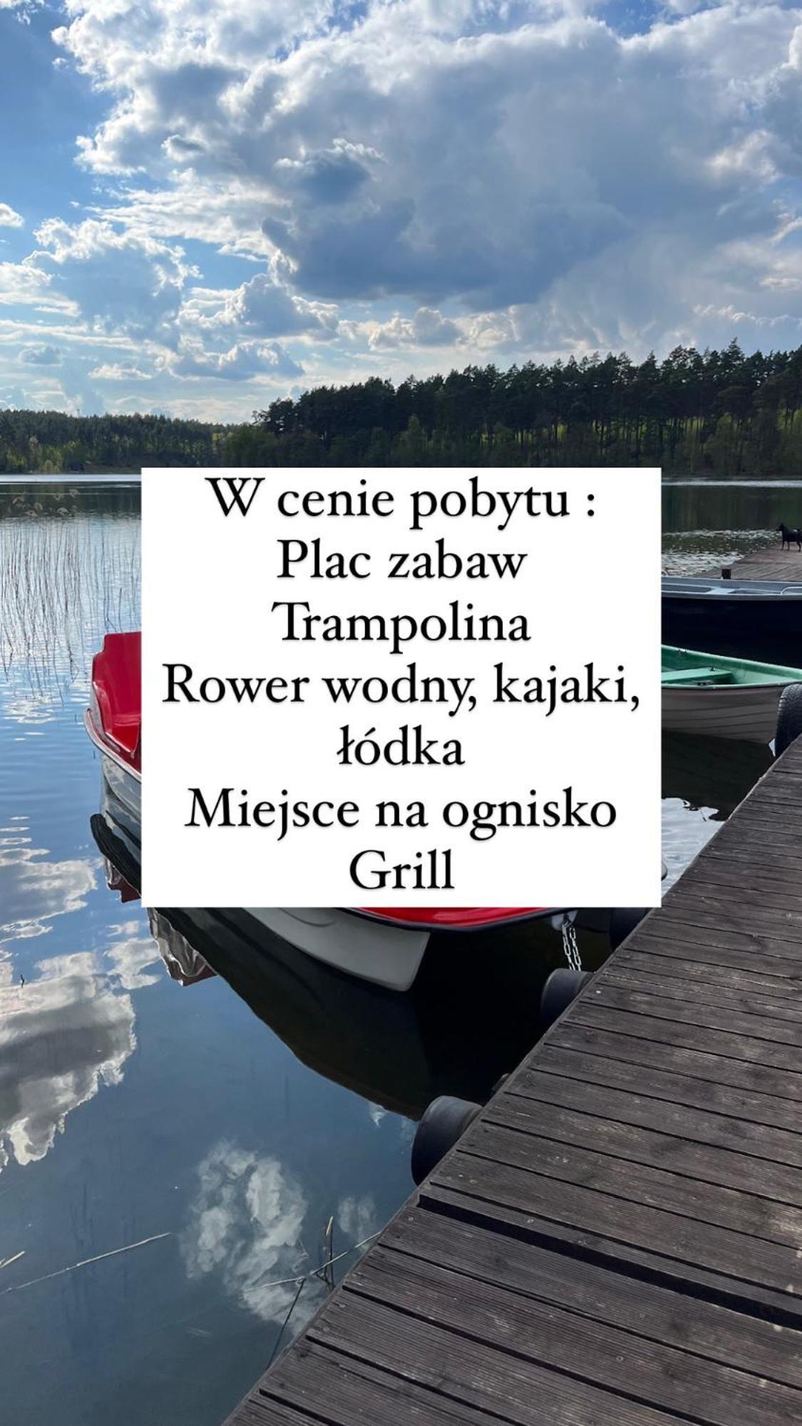 Domki Letniskowe Nad Jeziorem Kazub Cieciorka Экстерьер фото